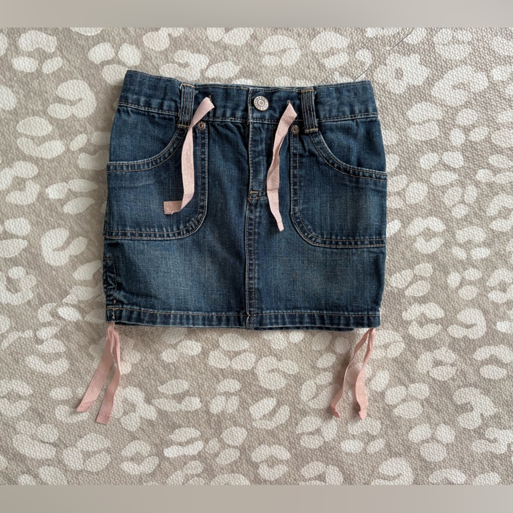 Vintage Old Navy 4T denim skirt